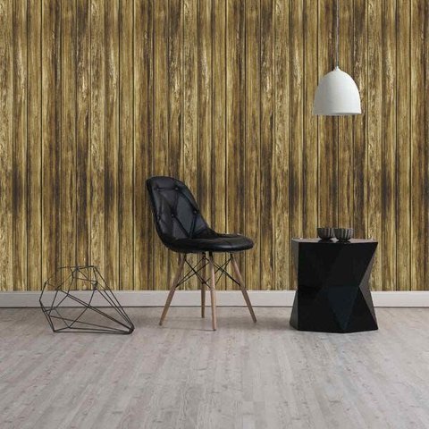 Papel de Parede Adesivo Madeira Liso Sala Cozinha Envio Rápido