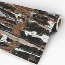 Ver imagem 1 de Papel de Parede Adesivo Madeira Desgastada Sala Cozinha Auto-adesivo