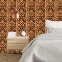 Ver imagem 7 de Papel de Parede Adesivo Madeira Quadriculado Cozinha Sala Resistente a Água