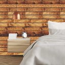 Ver imagem 1 de Papel de Parede Adesivo Madeira Tábua Sala Quarto Cozinha Auto-colante