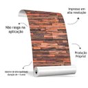 Ver imagem 5 de Papel de Parede Adesivo Madeira Lascas Quarto Cozinha Sala Vinílico Fosco