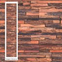 Ver imagem 2 de Papel de Parede Adesivo Madeira Lascas Quarto Cozinha Sala Vinílico Fosco