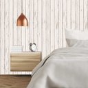 Ver imagem 1 de Papel de Parede Adesivo Madeira Branca Quarto Sala Banheiro Envio Rápido