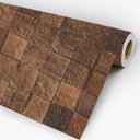 Ver imagem 6 de Papel de Parede Adesivo Madeira Quadriculado Quarto Cozinha Sala Resistente a Água
