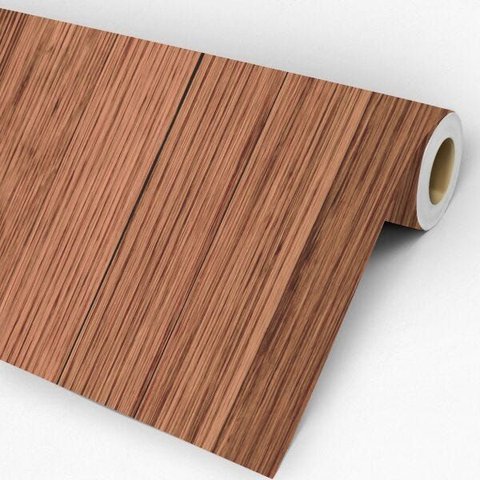 Papel de Parede Adesivo Madeira Lisa Clara Quarto Cozinha Sala Auto-colante