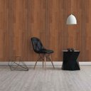 Ver imagem 4 de Papel de Parede Adesivo Madeira Lisa Escura Sala Quarto Cozinha Resistente a Água