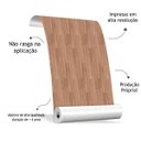 Ver imagem 5 de Papel de Parede Adesivo Madeira Lisa Quarto Cozinha Sala Vinílico Fosco