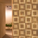 Ver imagem 6 de Papel de Parede Adesivo Madeira Arabesco Quadriculado Cozinha Quarto Sala Envio Rápido