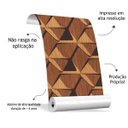 Ver imagem 5 de Papel de Parede Adesivo Madeira Abstrato Cozinha Quarto Sala Resistente a Água