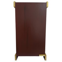 Oratório Capela com Porta e Gaveta para Imagens de até 20cm Vinho - 3