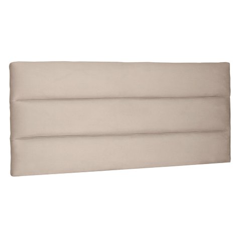 Cabeceira Painel Queen 1,60m La Italiana Suede Bege - Pallazio
