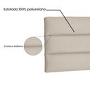 Ver imagem 4 de Cabeceira Painel Queen 1,60m La Italiana Suede Bege - Pallazio