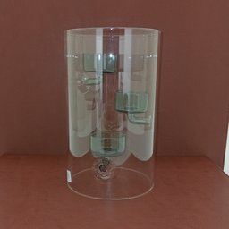 Castiçal 3 Velas Borossilicato 20x12x12cm Transparente Porta Vela - 4