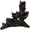 Enfeite Para Aquários Tronco 96317 Em Resina 14Cm - 2
