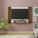Ver imagem 6 de Painel Supenso para Tv 47 Pol 120 Cm Pinho Ripado Off White Arly
