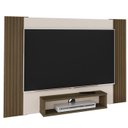 Ver imagem 1 de Painel Supenso para Tv 47 Pol 120 Cm Pinho Ripado Off White Arly