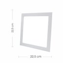 Ver imagem 4 de Kit 10 Painel 18W Luminária Plafon Quadrado Embutir LED Slim