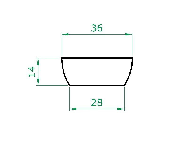 Vaso Planta 35x15 Bacia Cuia Polietileno - MARROM CAFE 003 - 2