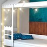 Cama Montessoriana Infantil com Led Livia Branca - 3