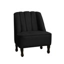 Ver imagem 1 de Poltrona Decorativa Teles P/ Sala Escritório Recepção - Lobo Shopp:preto