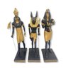 Kit 3 deuses egípcios Anubis, Horus e Thot em Resina 30 cm - 1