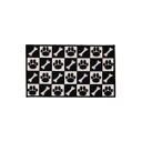 Ver imagem 2 de Capacho Antiderrapante Clean 29 Preto-branco 0,45x0,75m