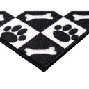 Ver imagem 4 de Capacho Antiderrapante Clean 29 Preto-branco 0,45x0,75m