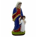 Ver imagem 1 de Imagem Santa Maria Passa na Frente em Resina 29 cm