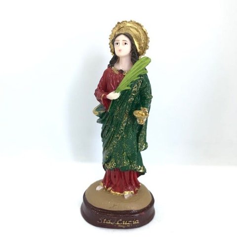 Imagem Santa Luzia em Resina 15 cm