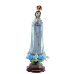 Imagem Nossa Senhora de Fátima em Resina 31 cm - 1