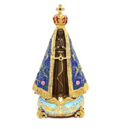 Nossa Senhora Aparecida Barroco Escultura em Resina 30 cm - 1