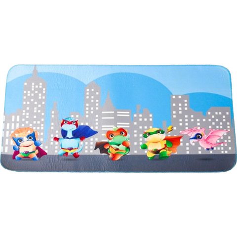 Tapete Quarto Infantil com Desenhos 45x95cm Dino
