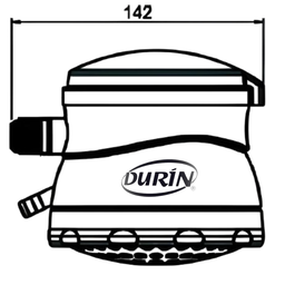 Chuveiro Ducha 3 Temperaturas Potência 5400w/220v Preto Durín - 2