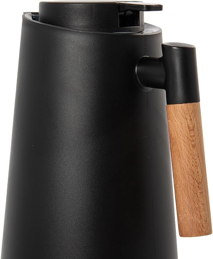 Garrafa Térmica com Gatilho Wood 1l Chá/café Preto - 3