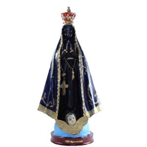 Imagem Nossa Senhora Aparecida em Resina 15 cm