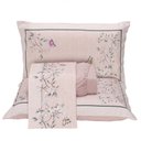 Ver imagem 1 de Jogo Cama Lençol Casa Scarpa Santorini Casal Padrão Estampa Florida Percal 300 Fios 4 Peças -