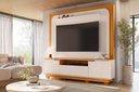 Ver imagem 1 de Painel para Tv até 75" – com Gaveta, Portas, Nicho e Pés