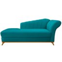 Ver imagem 2 de Kit Diva Recamier Vanessa 185cm Lado Esquerdo e 02 Poltronas Laura Suede - Doce Sonho Móveis RECAMIE