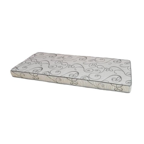 Colchão Solteiro BOTTE DECOR Liso Com Espuma D20 188X88X12 Cm Branco