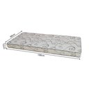 Ver imagem 2 de Colchão Solteiro BOTTE DECOR Liso Com Espuma D20 188X88X12 Cm Branco