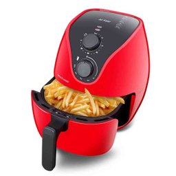 Fritadeira Airfryer Multilaser Familia 4Litros Original:220/Vermelho - 2