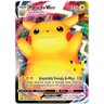 Jogo de Cartas - Pokemon - 25 anos - Coleção Premium - Pikachu VMax - Copag - 2