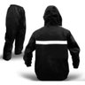 CONJUNTO COMPLETO CAPA DE CHUVA FAIXA REFLETIVA JAQUETA IMPERMEAVEL MOTO - 4