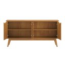 Ver imagem 3 de Buffet Atena 4 Portas sem Gavetas MDF 160cm Cinamomo Casah