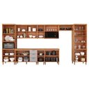 Ver imagem 5 de Cozinha Modulada 9 Peças em MDF Elena Cinamomo e Platino