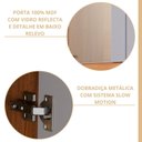 Ver imagem 6 de Cozinha Modulada 9 Peças em MDF Elena Cinamomo e Platino