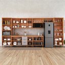 Ver imagem 4 de Cozinha Modulada 9 Peças em MDF Elena Cinamomo e Platino