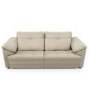 Ver imagem 7 de Sofá Retrátil 2 Lugares para Sala 215cm Dijon Couro Creme S07 - Mpozenato