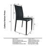 Cadeira Rattan Preta - Kit com 10 - 8