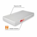 Ver imagem 2 de Colchão Berço Prorelax para 60x130x12 Baby Branco Liso